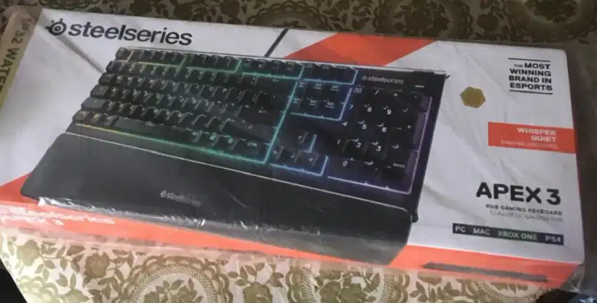 Keyboard Gaming Steelseries Apex 3 Water Resistant