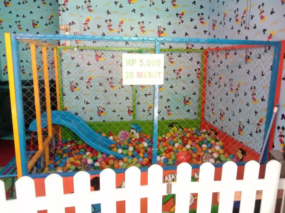 permainan anak# mandi bola