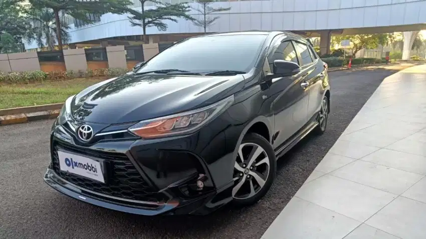 KM Rendah - Toyota Yaris 1.5 TRD Sportivo Bensin MT 2021 Hitam HF