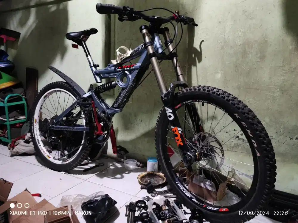 Sepeda GT iDrive 7 Ruckus 3.0 2007 Rare retro Downhill FR enduro bike