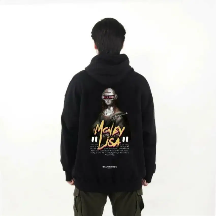 BILLIONAIRES PROJECT OUTER - MONEYLISA V3 CYBERFUNK HOODIE  L Billpro