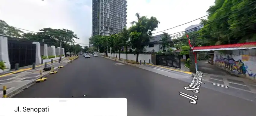 Tanah Jl Senopati Senayan JakSel