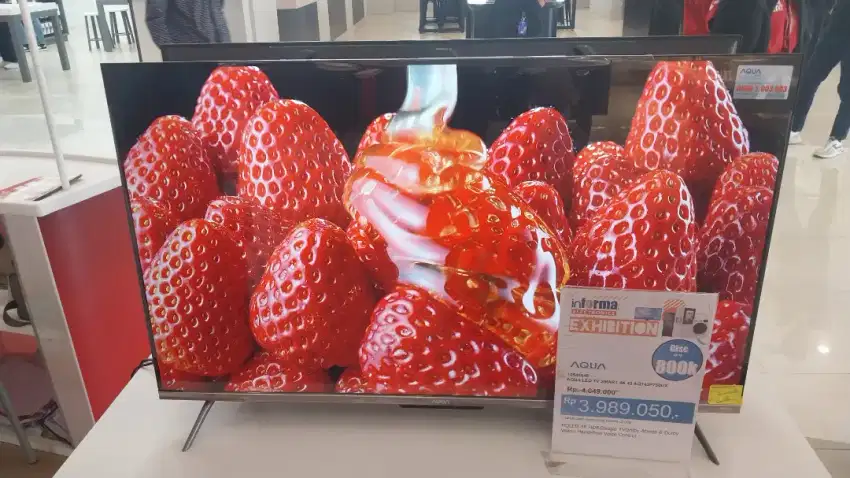 Sharp smart tv 43 inci