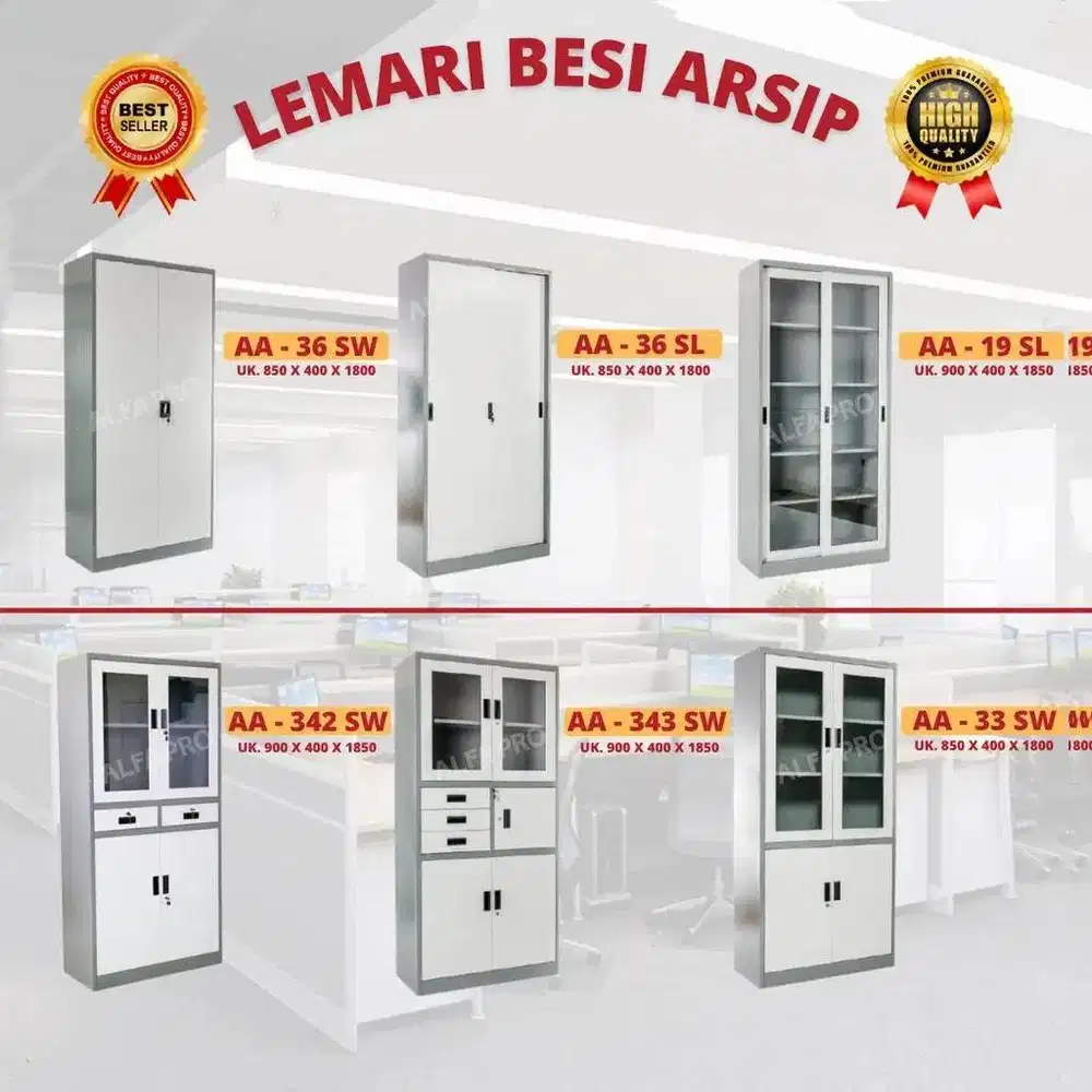 Lemari Arsip Dokumen Loker Locker Kantor Besi Lemari baju Baru Bekas