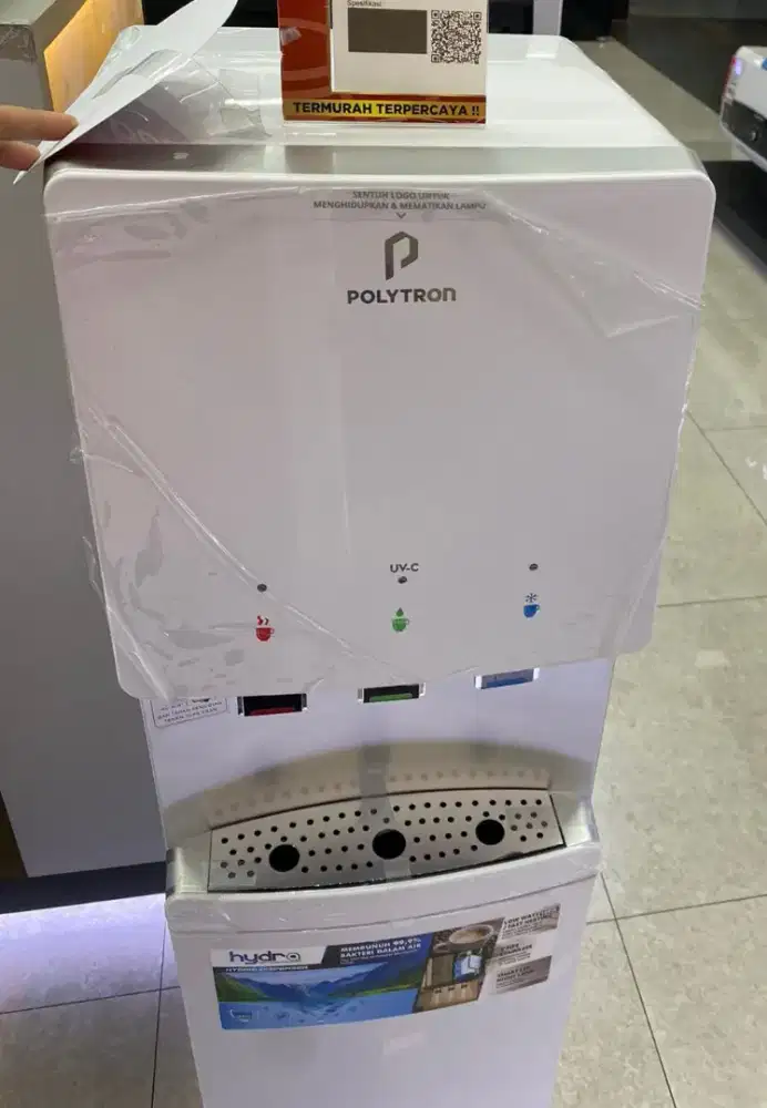 Dispenser Polytron PWC-778XUV Kompresor Galon Bawah