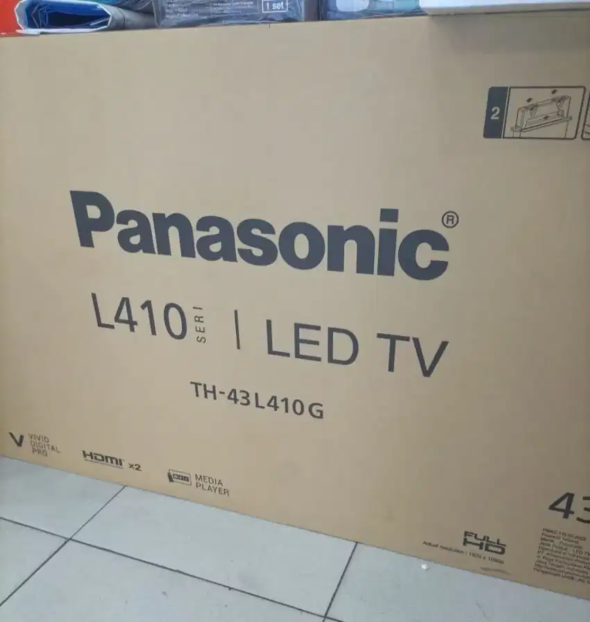 Tv Led Panasonic Digital 43 inc