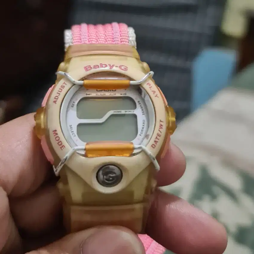 Original Casio Baby G Shock Gshock BGT100 Asli Japan BGT-100 velcro