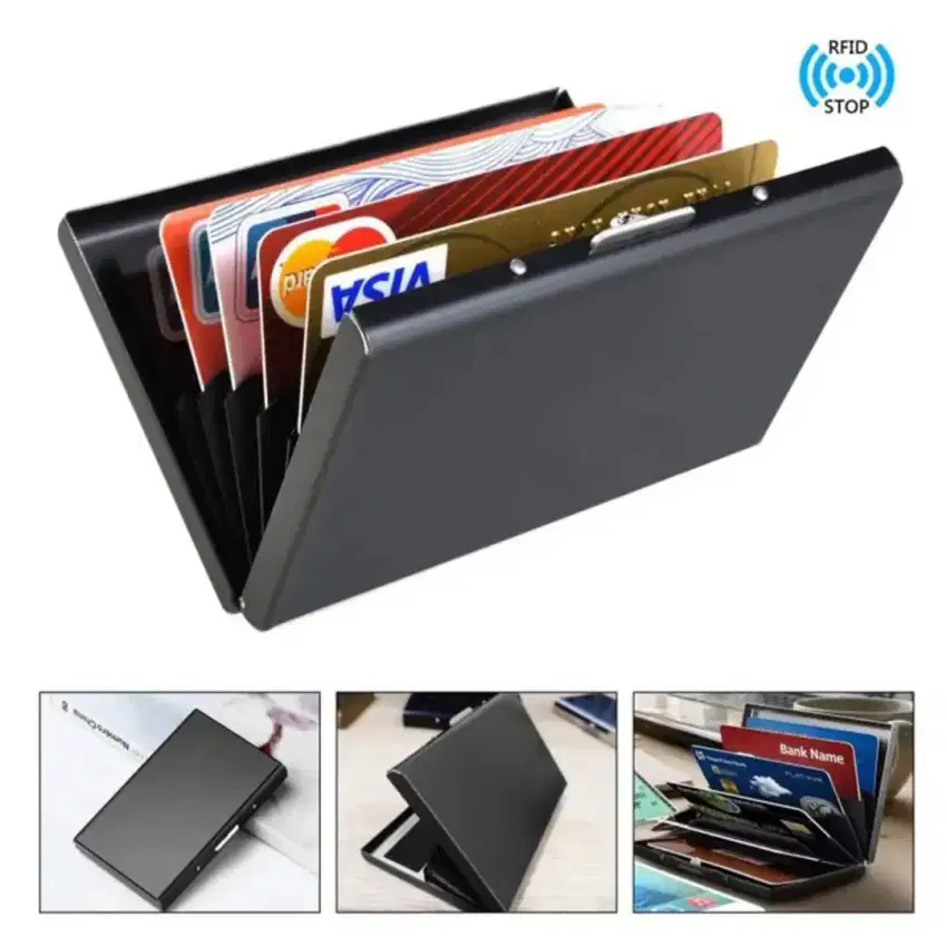 Dompet Kartu Aluminium 6 Slot