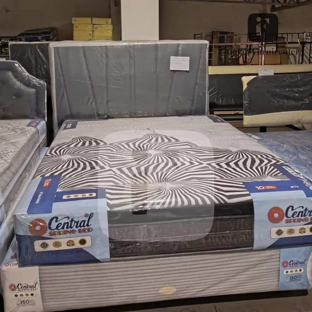 Kasur spring bed central sensopedic 160 king size nomer 1 keras bed