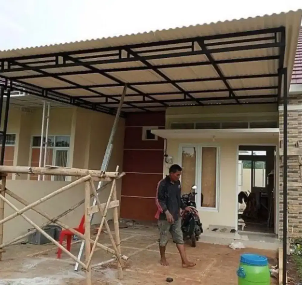 Kanopi alderon single layer