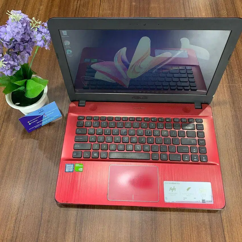 LAPTOP ASUS VIVOBOOK I3 GEN 6 NVIDIA RAM 12/480GB SSD | SECOND/BEKAS