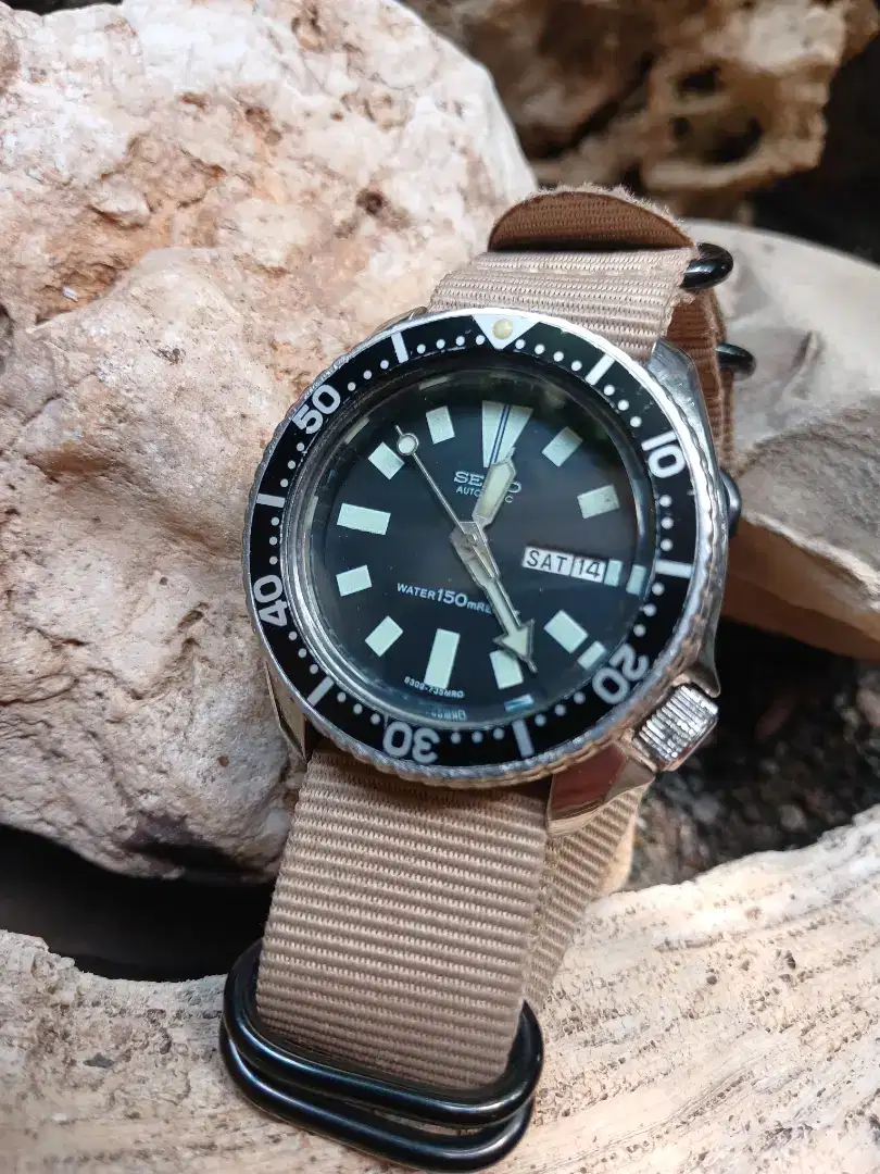 Jam SEIKO Diver. Cal 6309. Vintage Diver Watch