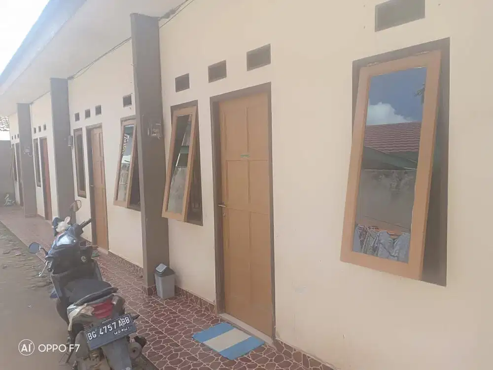 Disewakan bedeng lokasi strategis dan bebas banjir di Pakjo