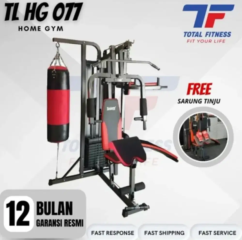 Home Gym 3 sisi + Sandsack Total Fitness