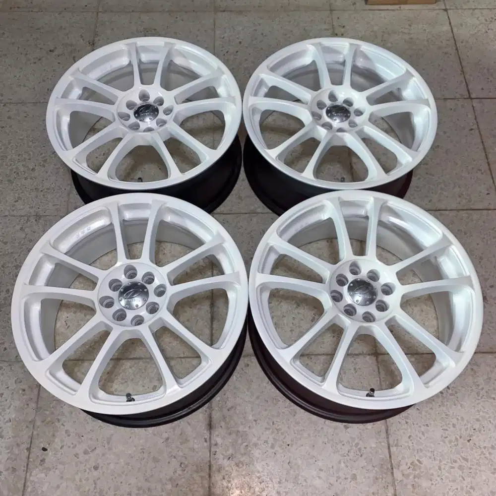 Japan 5zigen M-05 Ring 18 4x100 4x114 Velg Ori Original Jepang JDM R18