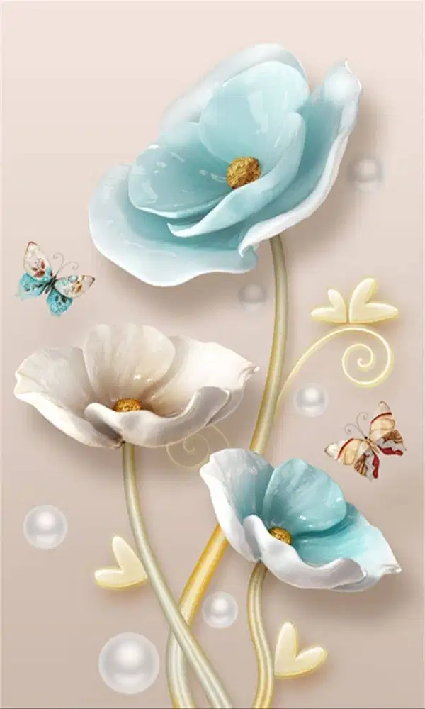 Jual gorden hordeng gordyn tirai jendela wallpaper dinding 3d custom