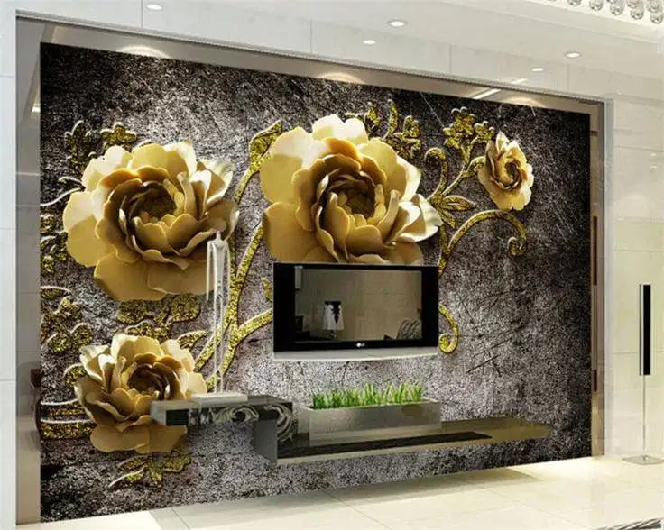 Jual gorden hordeng gordyn tirai jendela wallpaper dinding 3d custom