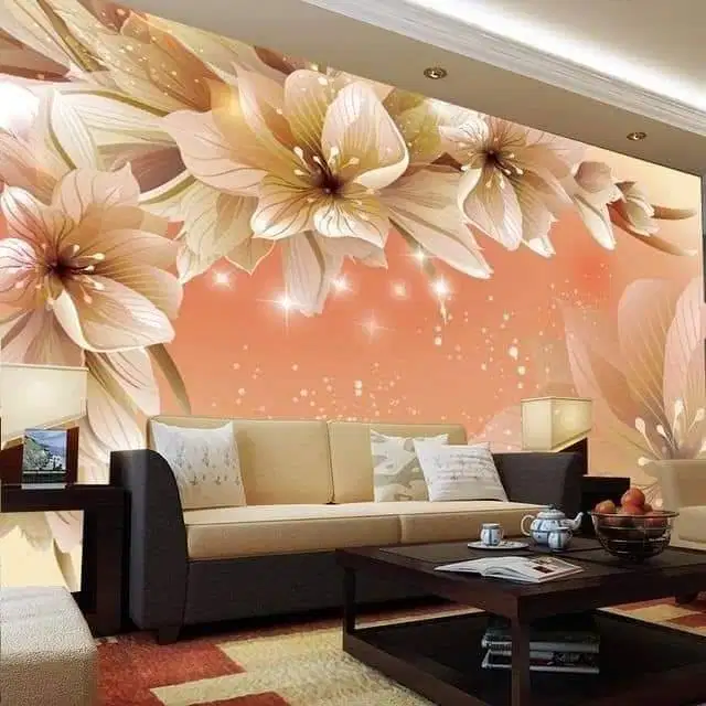 Jual gorden hordeng gordyn tirai jendela wallpaper dinding 3d custom