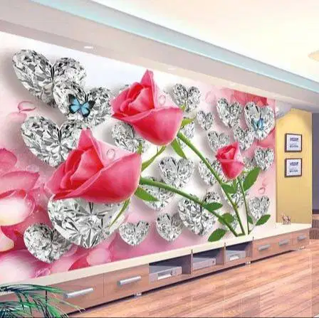 Pesan wallpaper dinding 3d custom toko jual dan pasang gorden murah