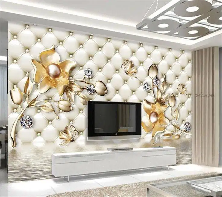 Pesan wallpaper dinding 3d custom toko jual dan pasang gorden murah