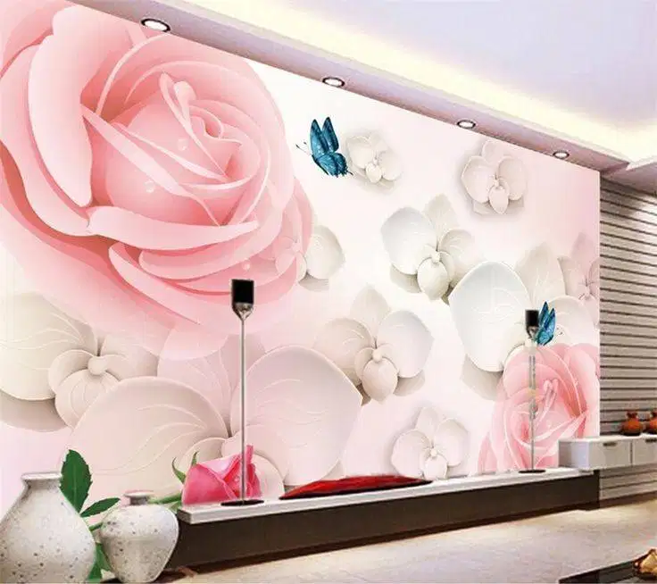 Jual gorden hordeng gordyn tirai jendela wallpaper dinding 3d custom