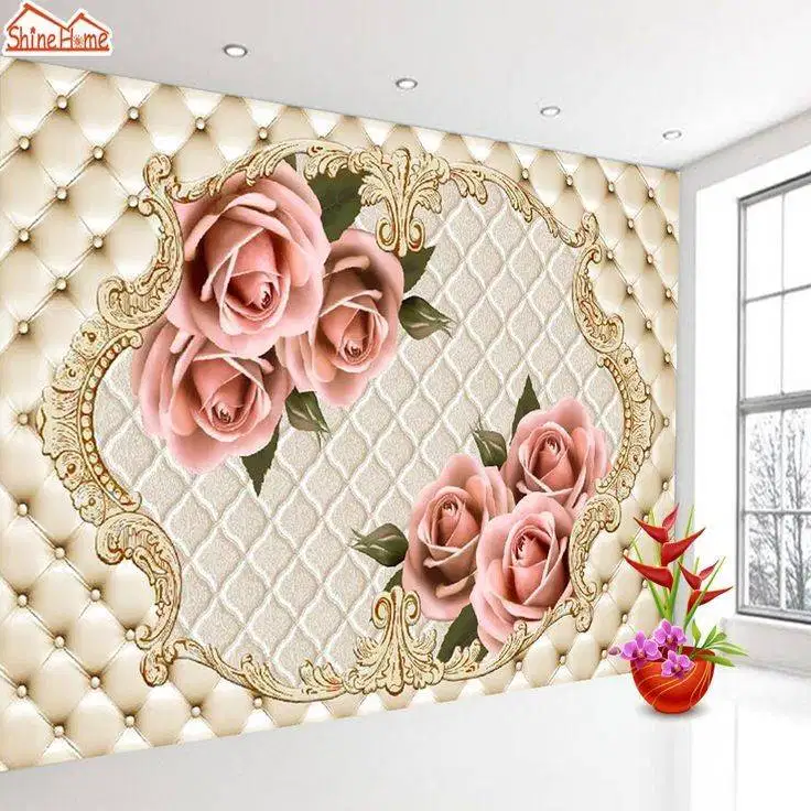 Pesan wallpaper dinding 3d custom toko jual dan pasang gorden murah