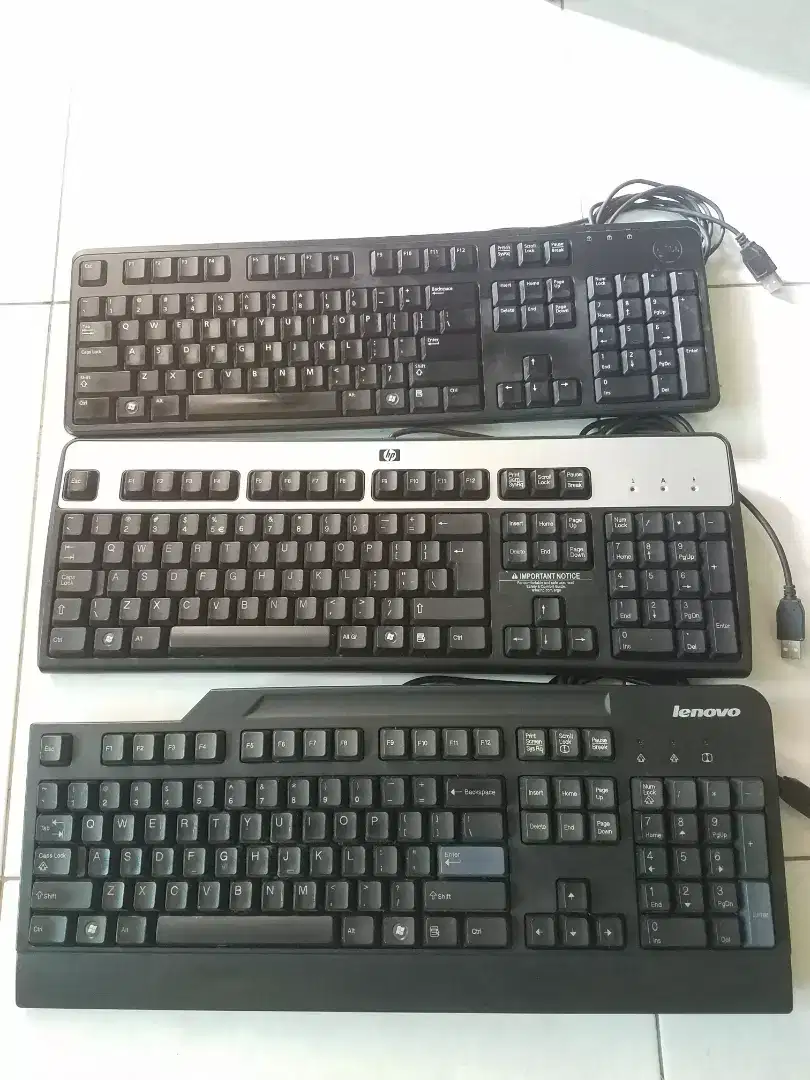 Keyboard USB Dell, Hp, Lenovo