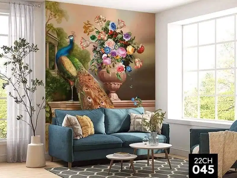 Pesan wallpaper dinding 3d custom toko jual dan pasang gorden murah