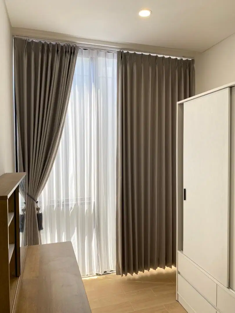 Gorden Blackout minimalis murah seperti hotel