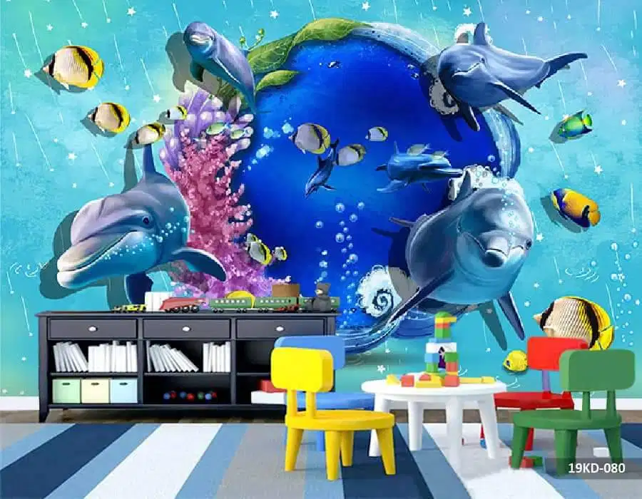 Pesan wallpaper dinding 3d custom toko jual dan pasang gorden murah