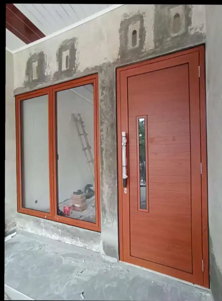 Kusen aluminium Dan kaca