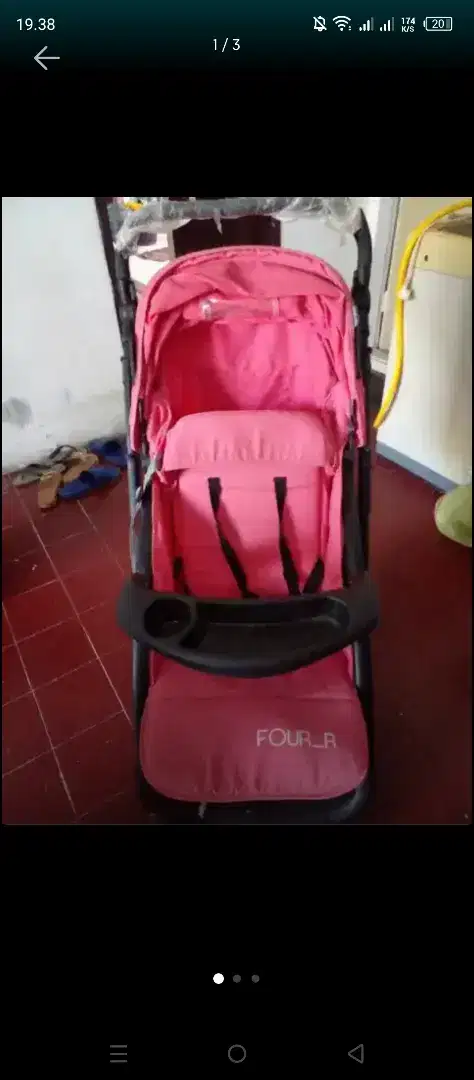 Di jual stroller bayi 400k