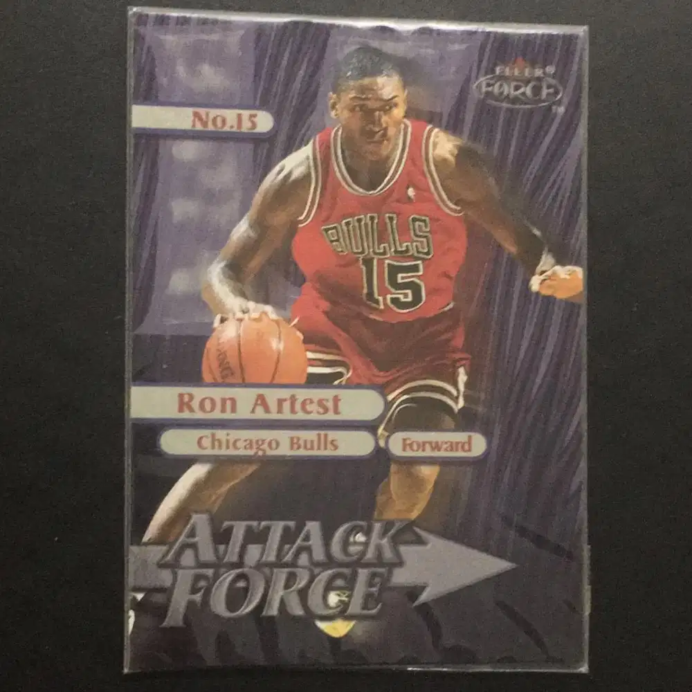 Ron Artest Attack Force RC#20