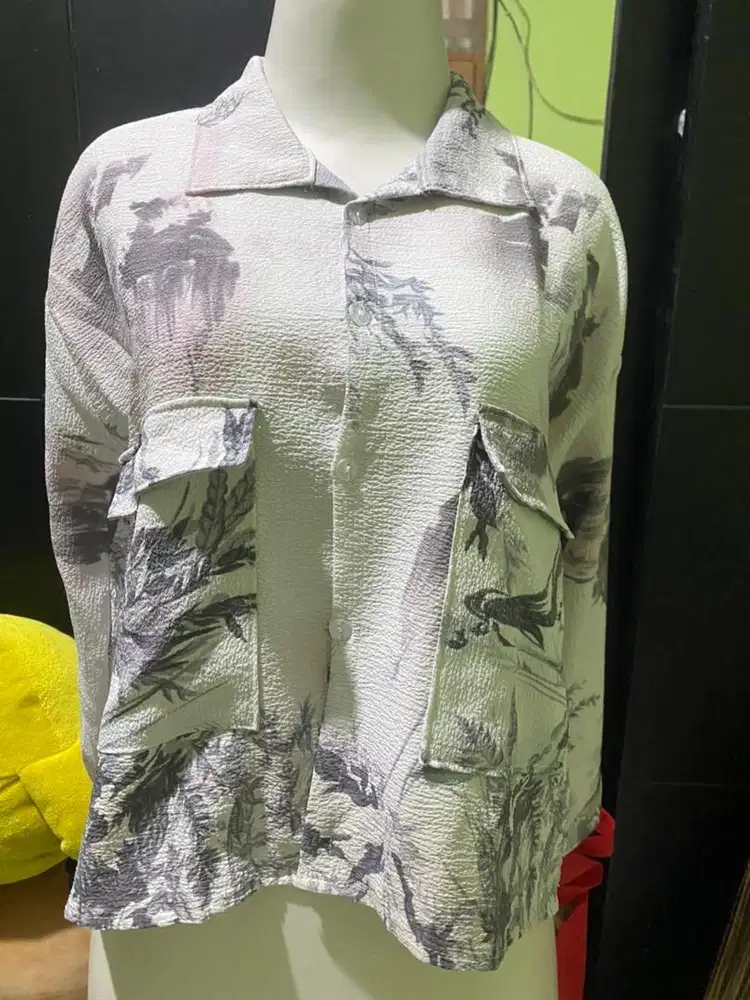 Blouse Wanita Bahan Crinkle