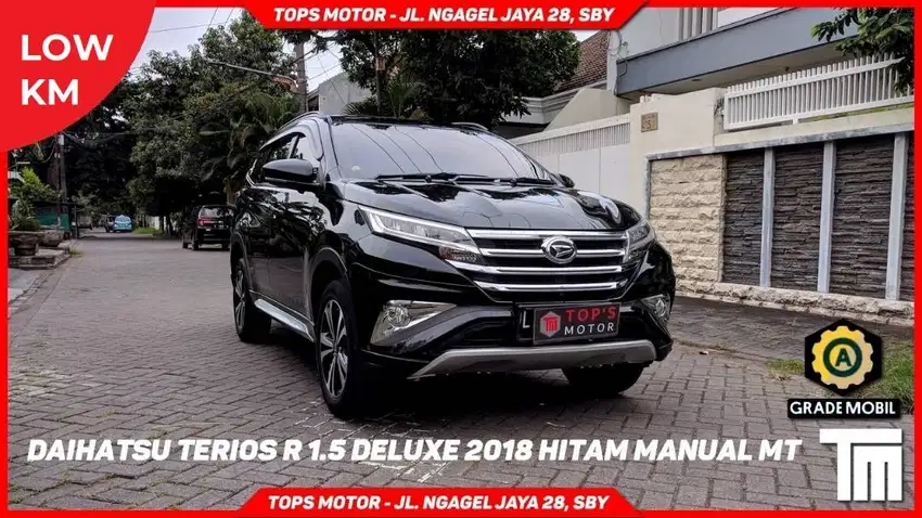 LowKM daihatsu terios r deluxe hitam manual 2018 mt bknn 2019