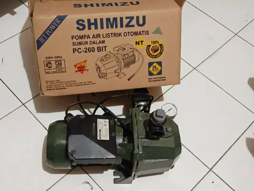 Mesin jet pump Shimizu  PC-260 bit