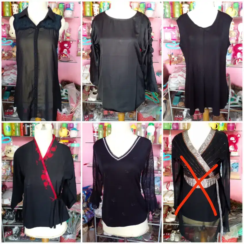 Blouse serba hitam