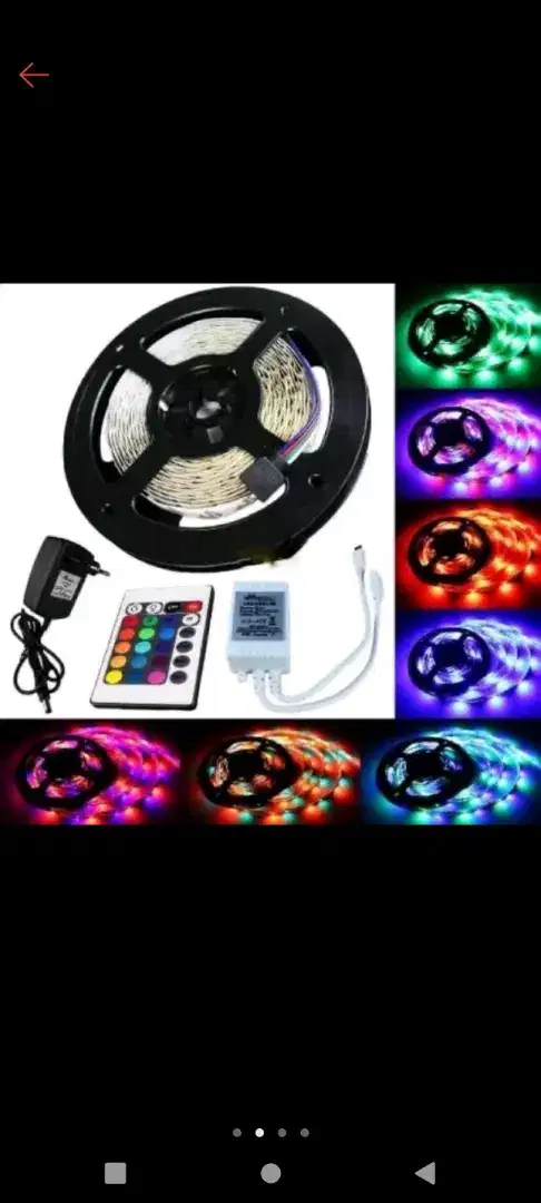 Lampu RGB LED strip