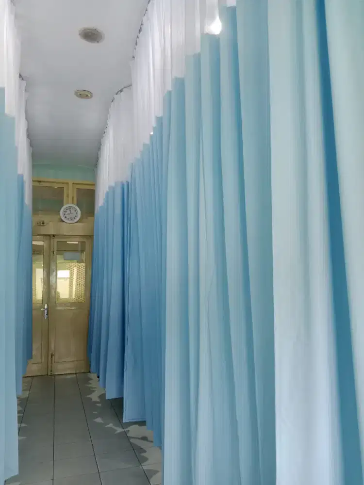 Kain pvc anti darah mudah di bersihkan anti bakar sll