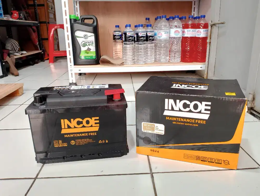 AKI MOBIL LN3 INCOE MF 80 AH ( Innova reborn, Spin, Fortuner frz,)