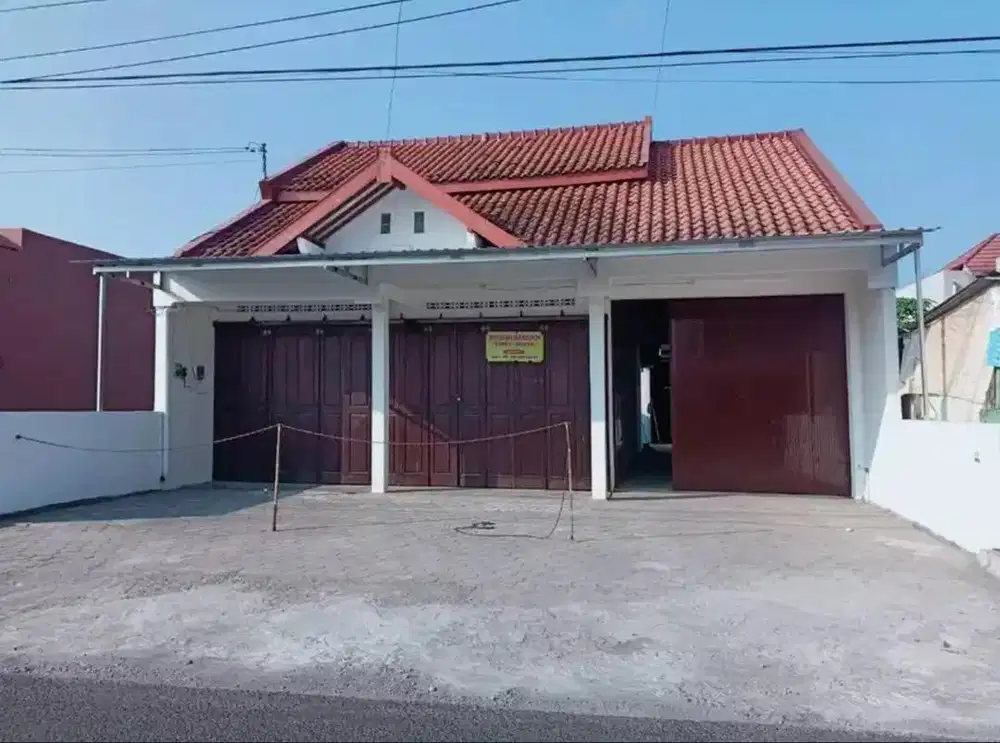 Disewakan Gudang + Rumah / Ruko dekat Terminal Giwangan, Tamanan
