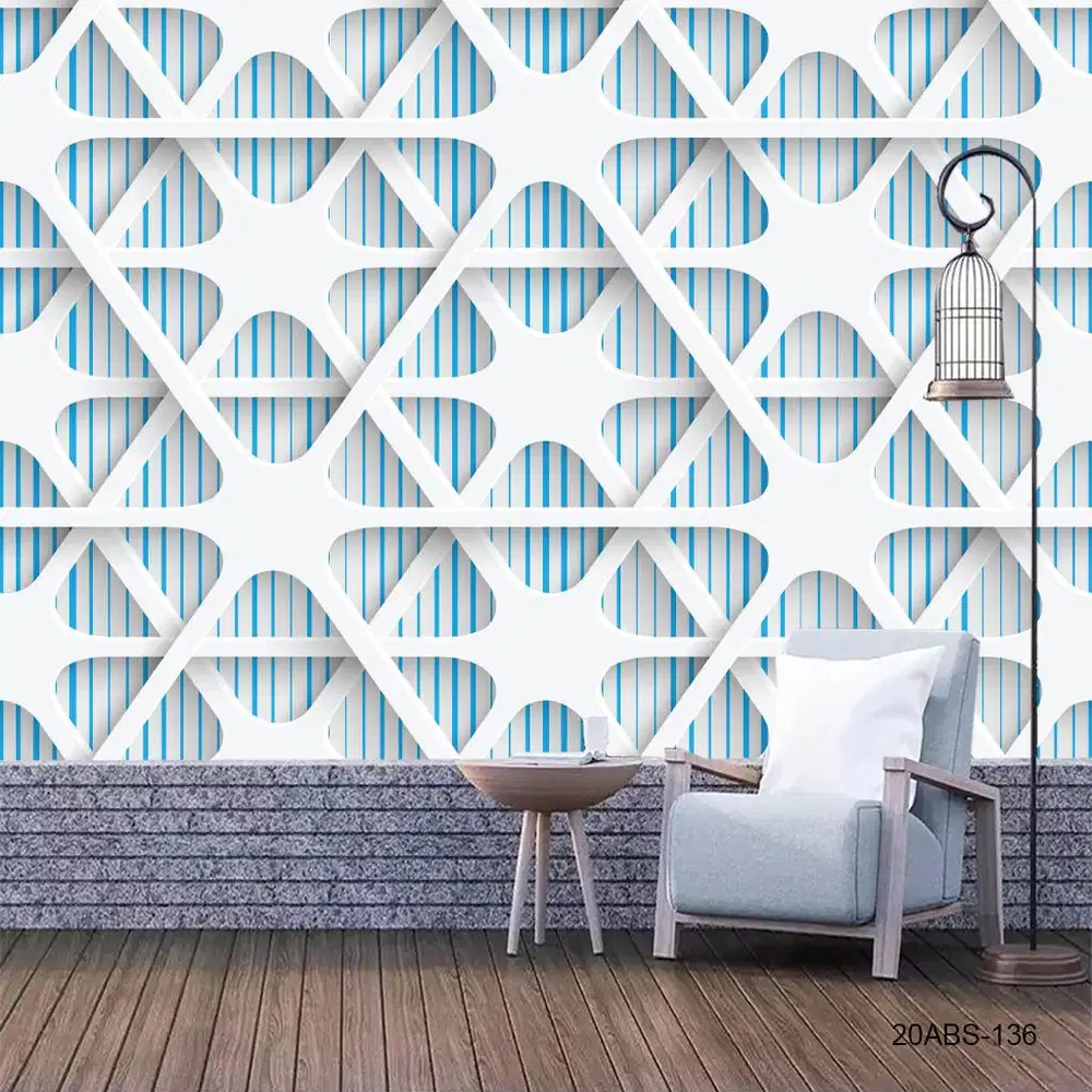 Pesan wallpaper dinding 3d custom toko jual dan pasang gorden murah
