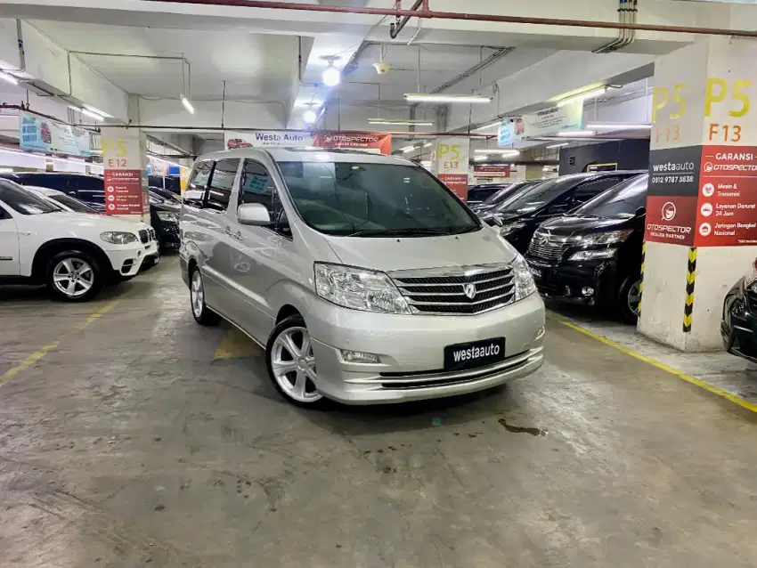 CASH Low KM Alphard 2.4 ASG 2006 Super Cond 2007