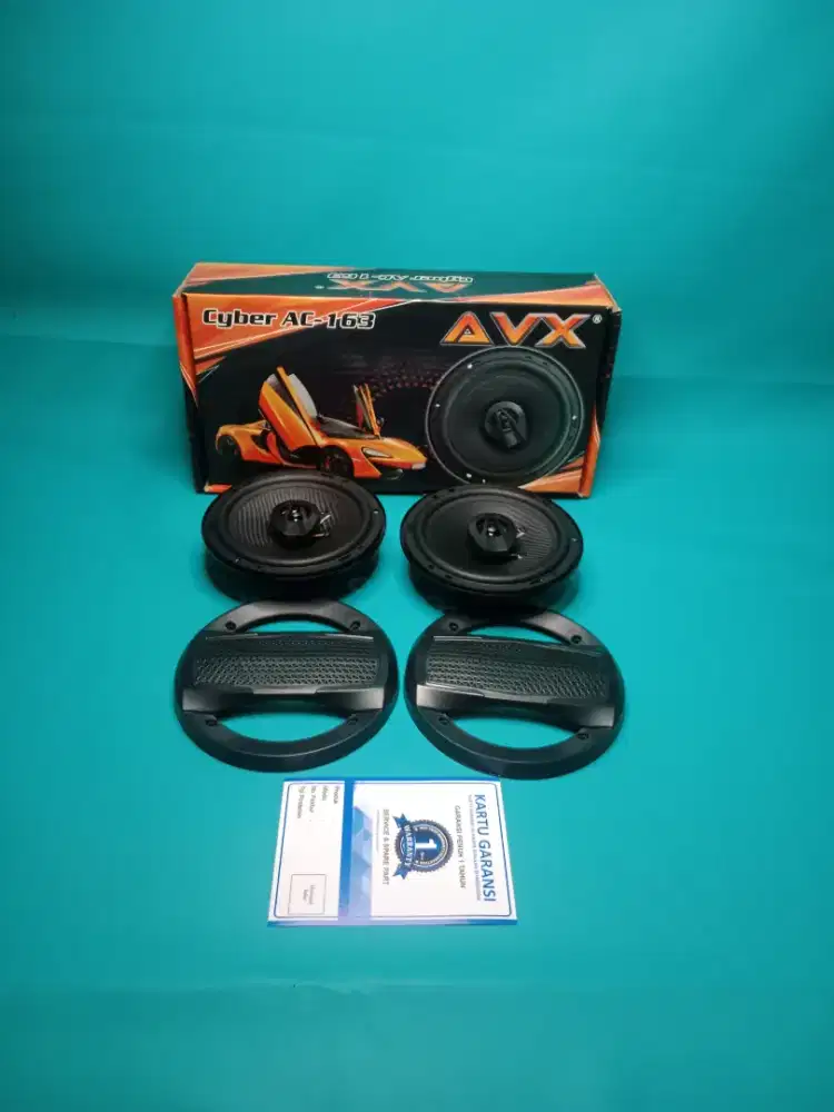 Speaker Coaksial AVX CYBER seri AC-163 2 way Speaker Mobil Audio Mobil