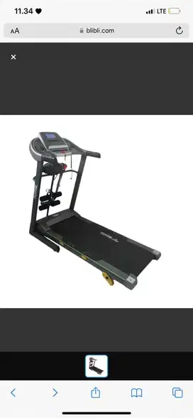 Treadmill Electric, kondisi masih bagus like new