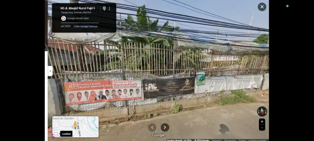 Di jual CEPAT,  tanah 890m2 , 15x59 - Bintaro - Tangerang Selatan