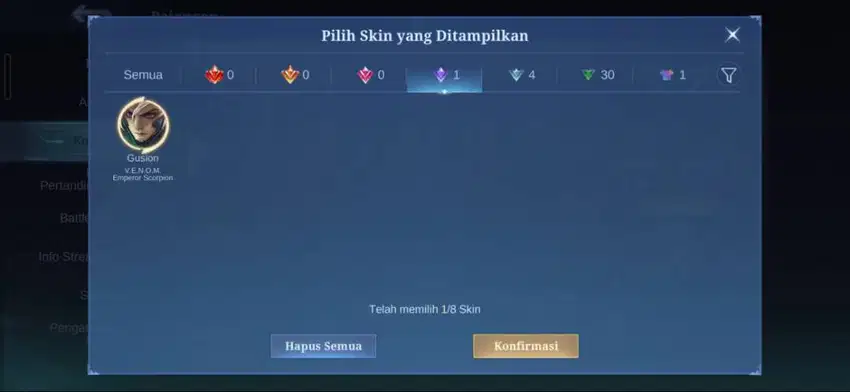 Akun mobile legends