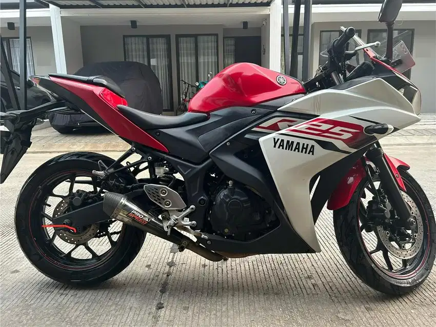 Yamaha R25 Old Merah Km 52k [TANGAN PERTAMA]