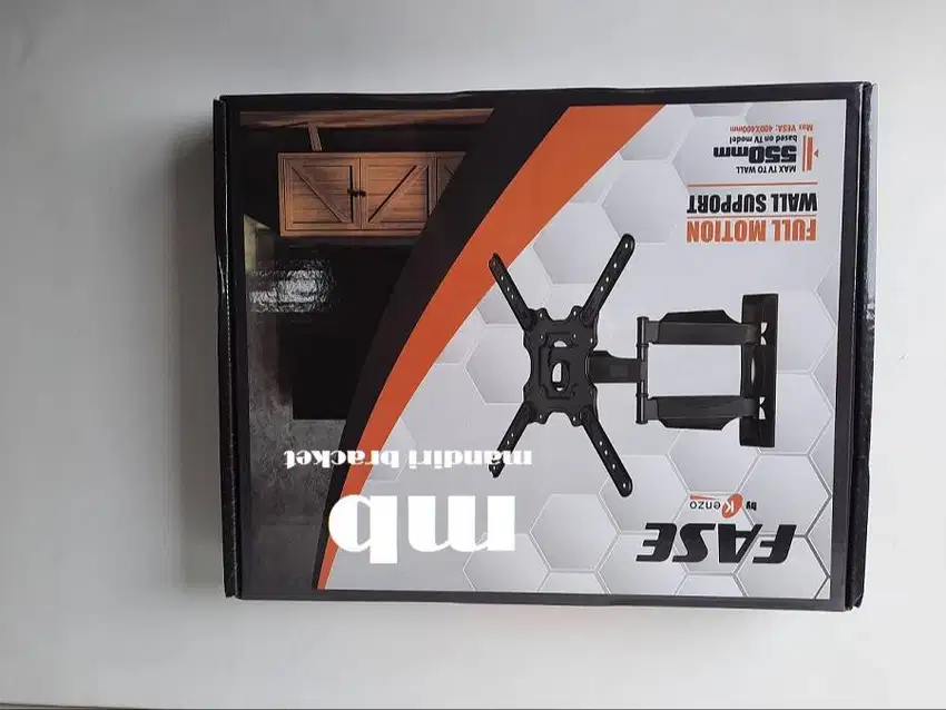 bracket tv dinding swivel belalai fase FB-22 MODEL p4