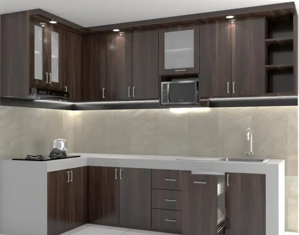 Pembuatan kitchenset